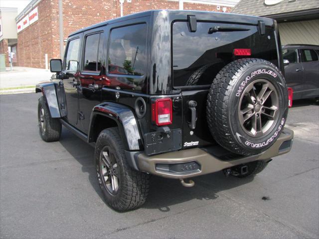 used 2016 Jeep Wrangler Unlimited car, priced at $20,900