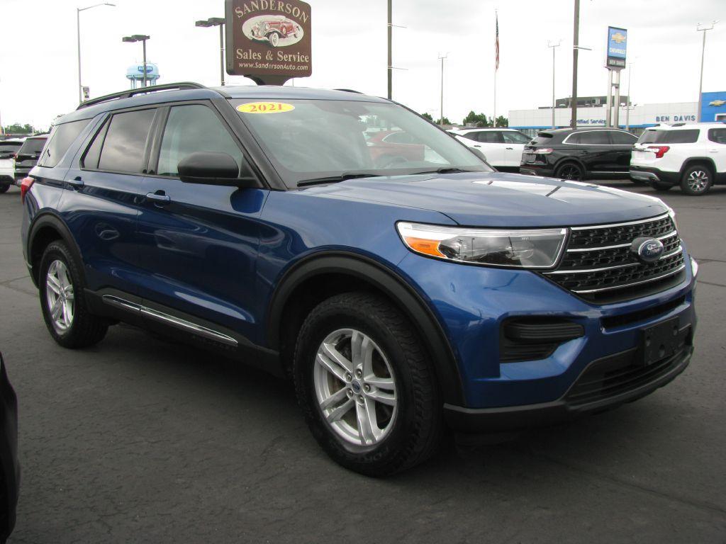 used 2021 Ford Explorer car, priced at $19,900