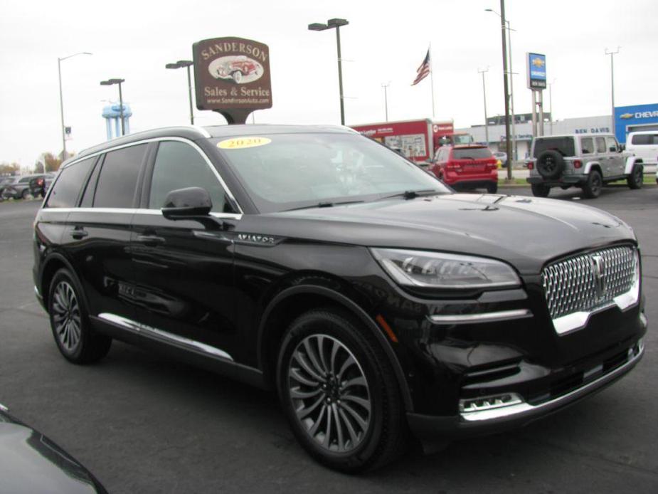 used 2020 Lincoln Aviator car, priced at $34,900