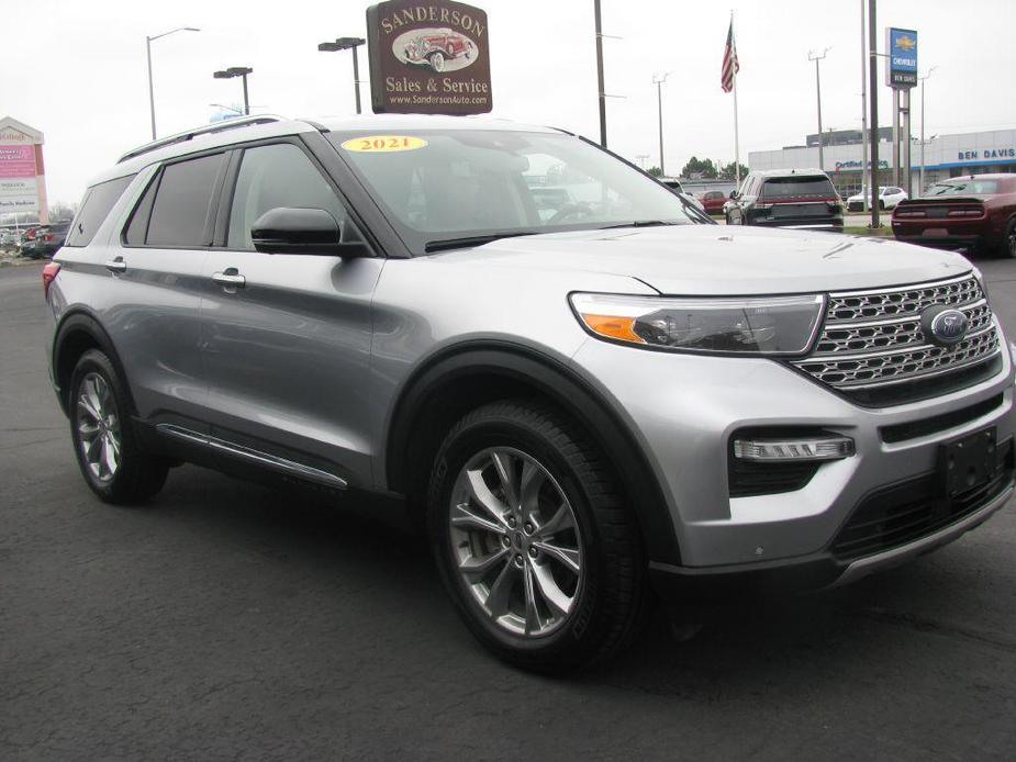 used 2021 Ford Explorer car, priced at $27,900