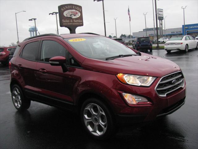 used 2021 Ford EcoSport car, priced at $16,500