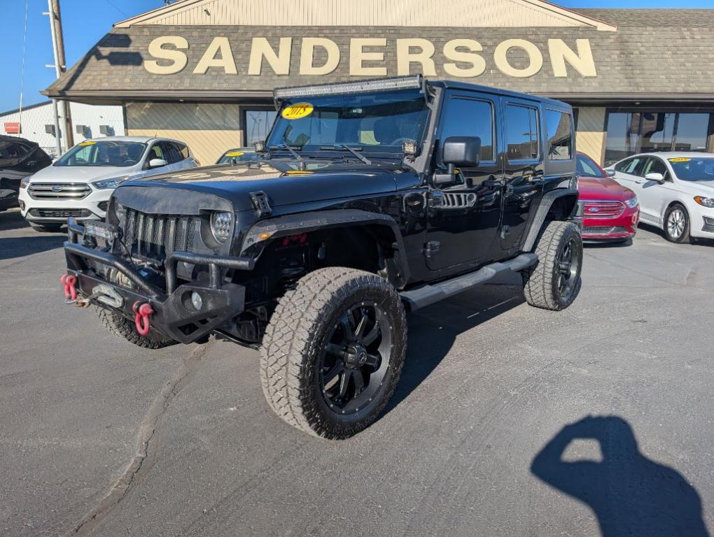 used 2015 Jeep Wrangler Unlimited car, priced at $20,900