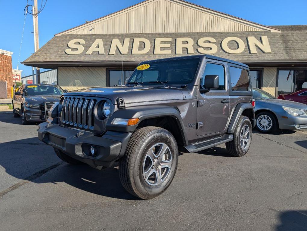 used 2022 Jeep Wrangler car, priced at $28,900
