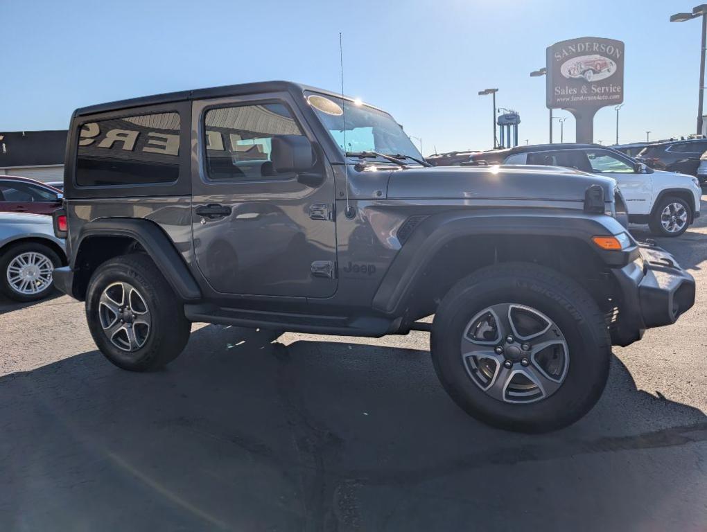 used 2022 Jeep Wrangler car, priced at $28,900