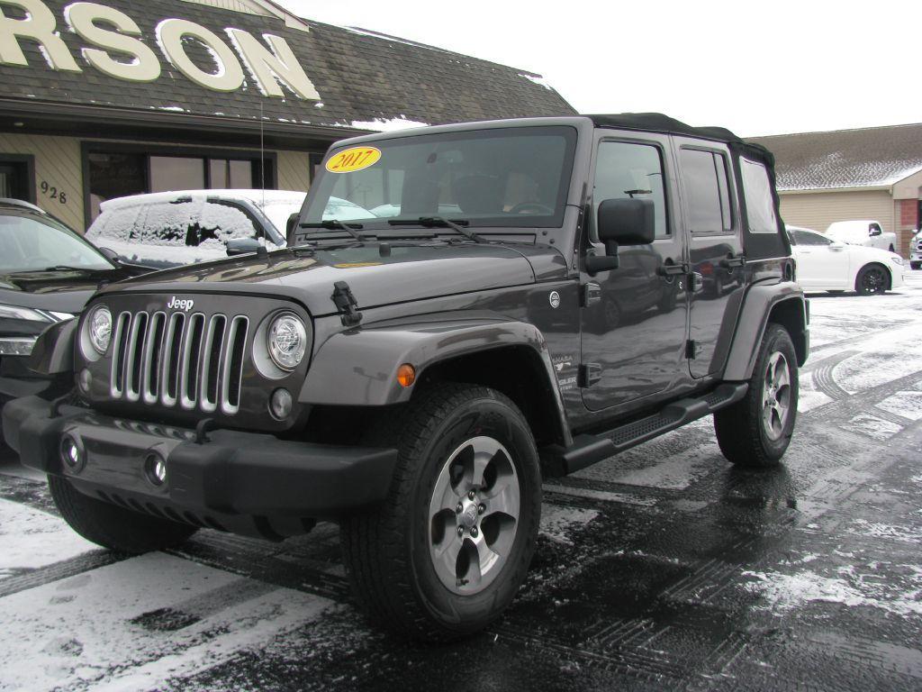 used 2017 Jeep Wrangler Unlimited car, priced at $15,900