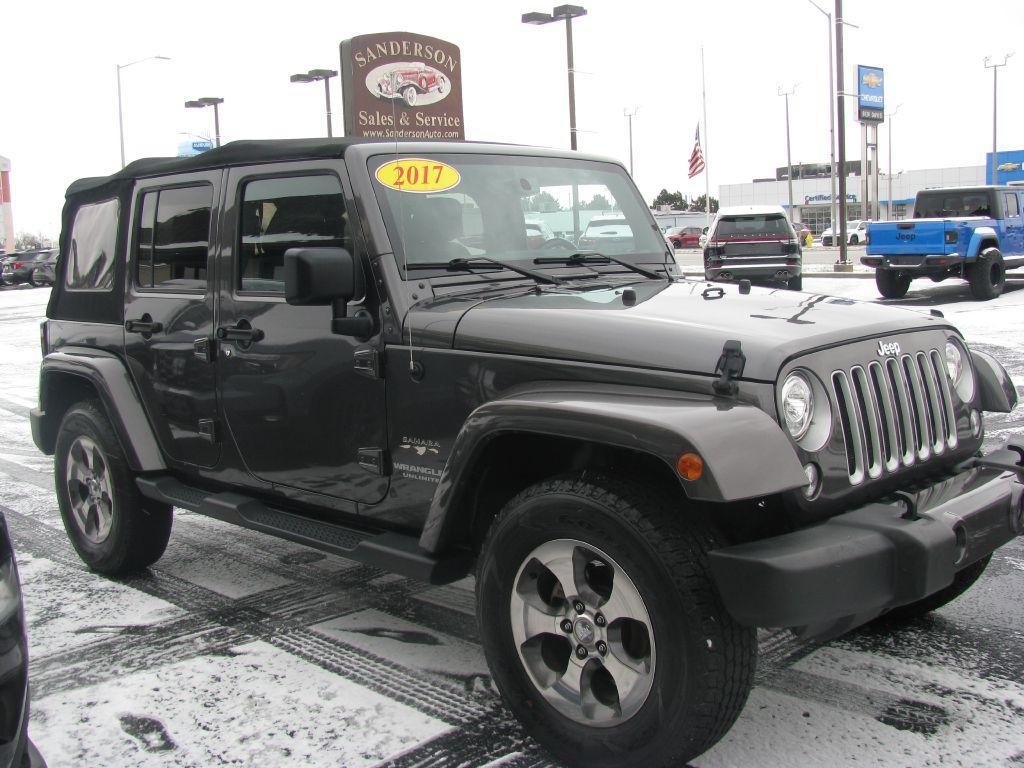 used 2017 Jeep Wrangler Unlimited car, priced at $15,900