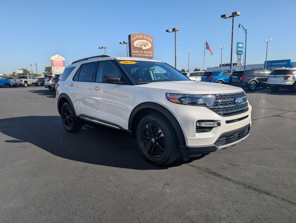 used 2022 Ford Explorer car, priced at $29,500