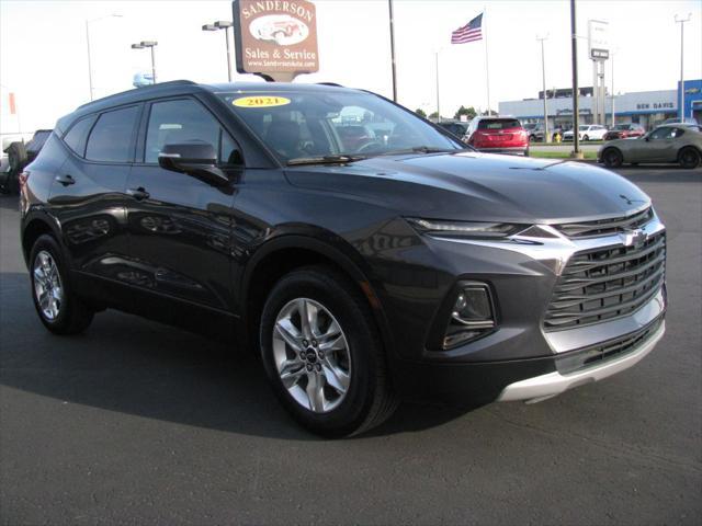 used 2021 Chevrolet Blazer car, priced at $25,400