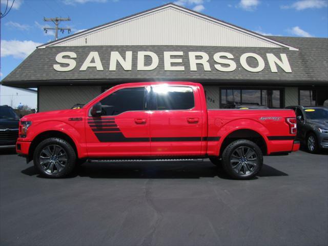 used 2018 Ford F-150 car, priced at $23,700