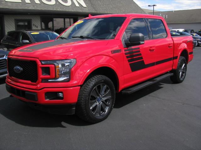 used 2018 Ford F-150 car, priced at $23,700