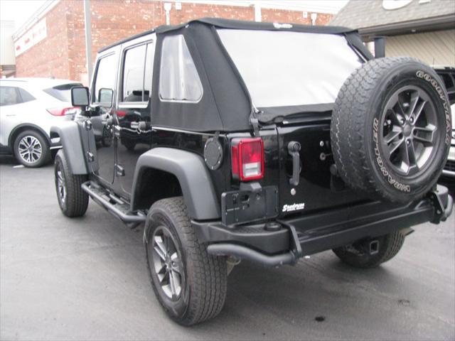 used 2016 Jeep Wrangler Unlimited car, priced at $17,900