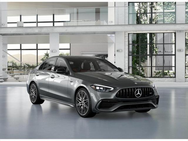 new 2025 Mercedes-Benz AMG C 43 car, priced at $70,005