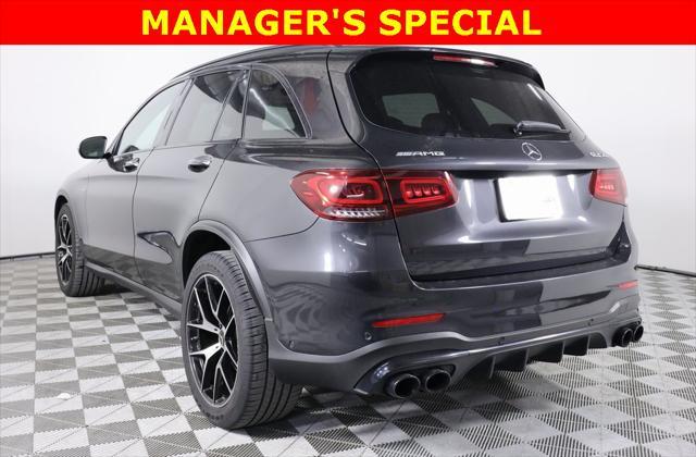 used 2021 Mercedes-Benz AMG GLC 43 car, priced at $44,987