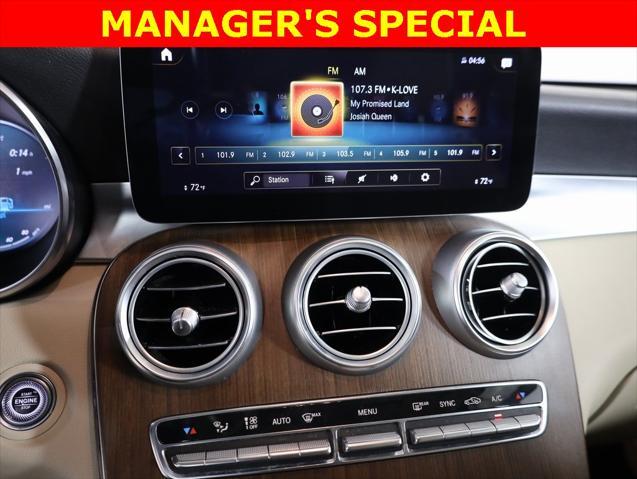 used 2021 Mercedes-Benz GLC 300 car, priced at $28,489