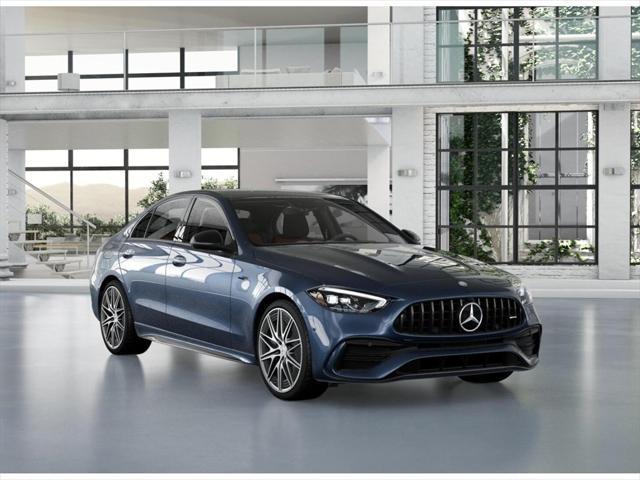 new 2025 Mercedes-Benz AMG C 43 car, priced at $70,445