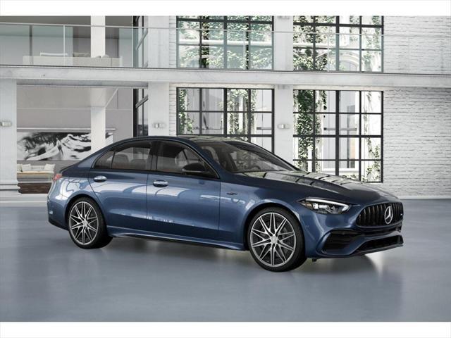 new 2025 Mercedes-Benz AMG C 43 car, priced at $70,445