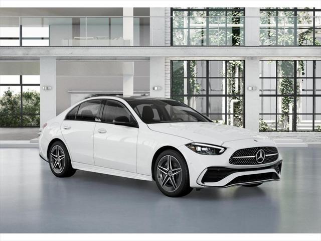 new 2025 Mercedes-Benz C-Class car, priced at $57,685