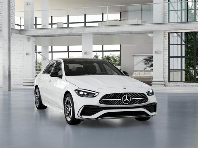 new 2025 Mercedes-Benz C-Class car, priced at $57,685