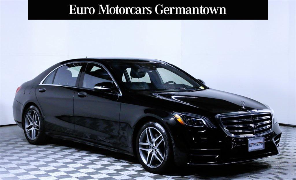 used 2019 Mercedes-Benz S-Class car, priced at $39,998
