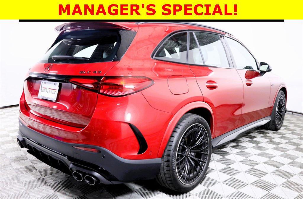 used 2024 Mercedes-Benz AMG GLC 43 car, priced at $61,880