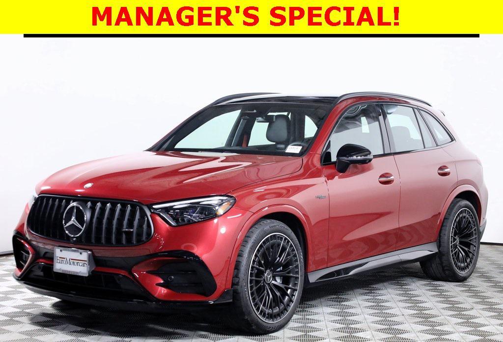 used 2024 Mercedes-Benz AMG GLC 43 car, priced at $61,880