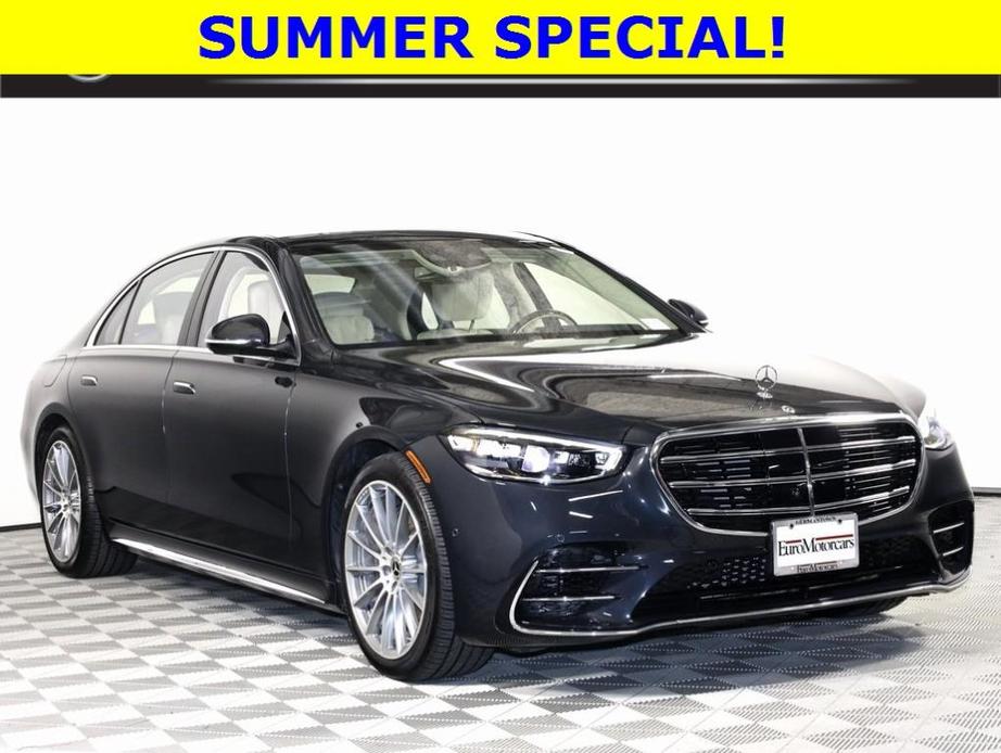 used 2021 Mercedes-Benz S-Class car, priced at $89,994