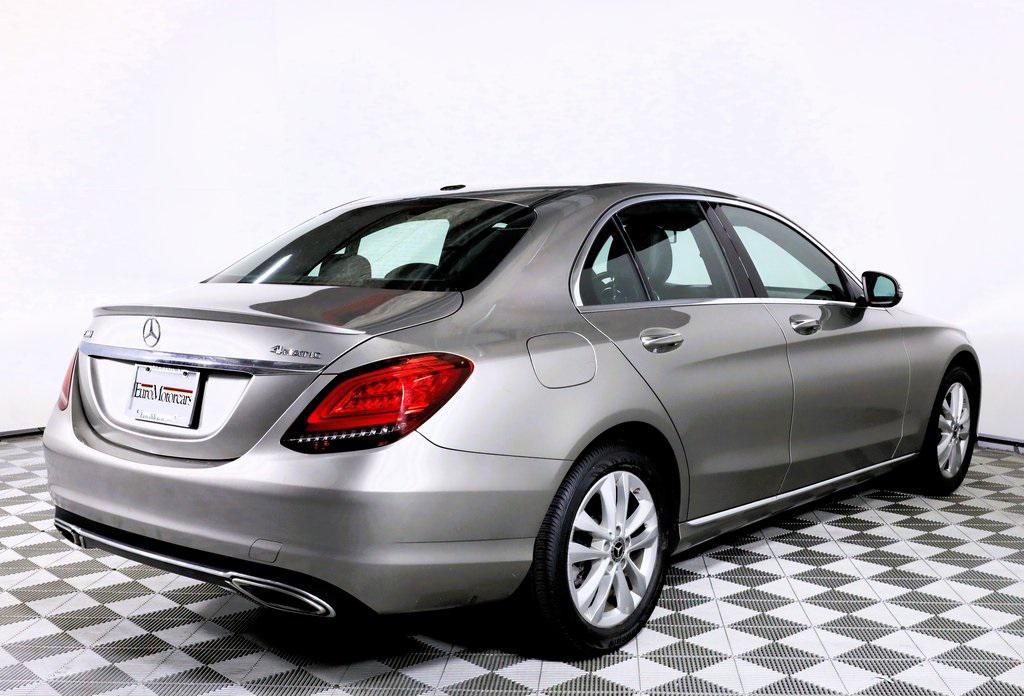 used 2019 Mercedes-Benz C-Class car, priced at $21,980