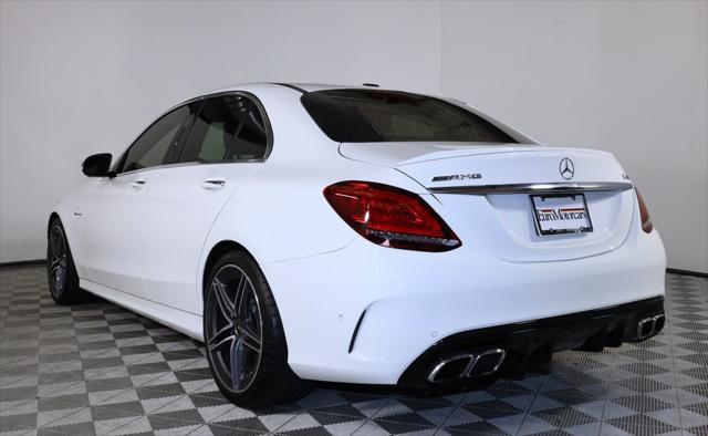 used 2020 Mercedes-Benz AMG C 63 car, priced at $53,997