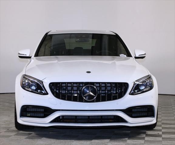 used 2020 Mercedes-Benz AMG C 63 car, priced at $53,997