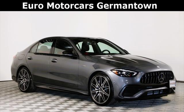 used 2024 Mercedes-Benz AMG C 43 car, priced at $59,582