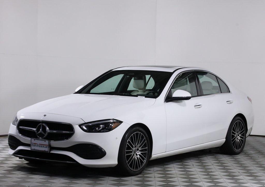 used 2022 Mercedes-Benz C-Class car, priced at $32,989