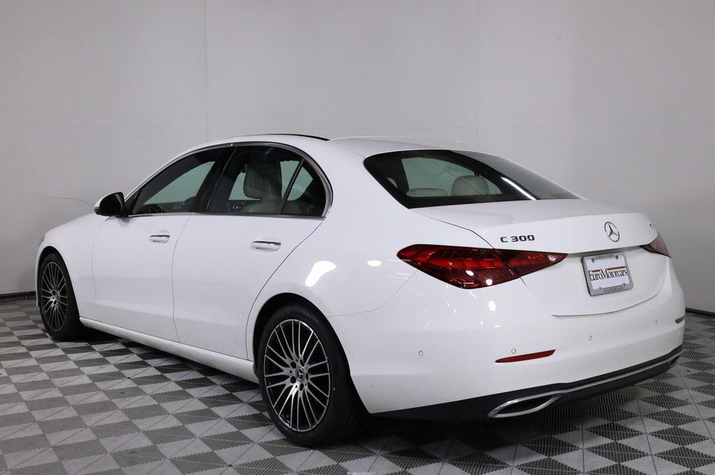 used 2022 Mercedes-Benz C-Class car, priced at $32,989