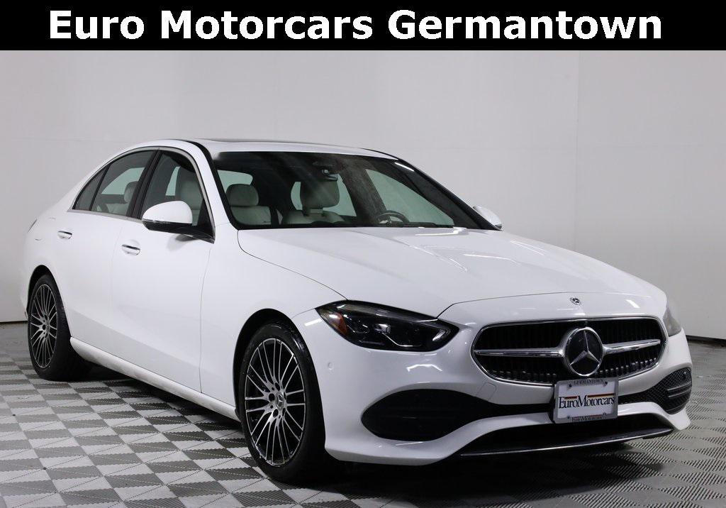 used 2022 Mercedes-Benz C-Class car, priced at $32,989