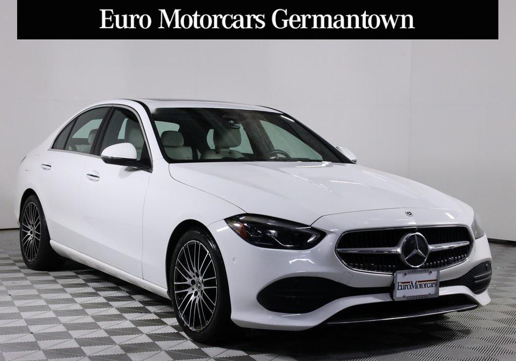 used 2022 Mercedes-Benz C-Class car, priced at $32,989