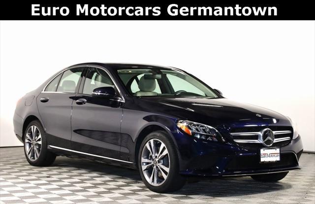 used 2021 Mercedes-Benz C-Class car, priced at $29,996