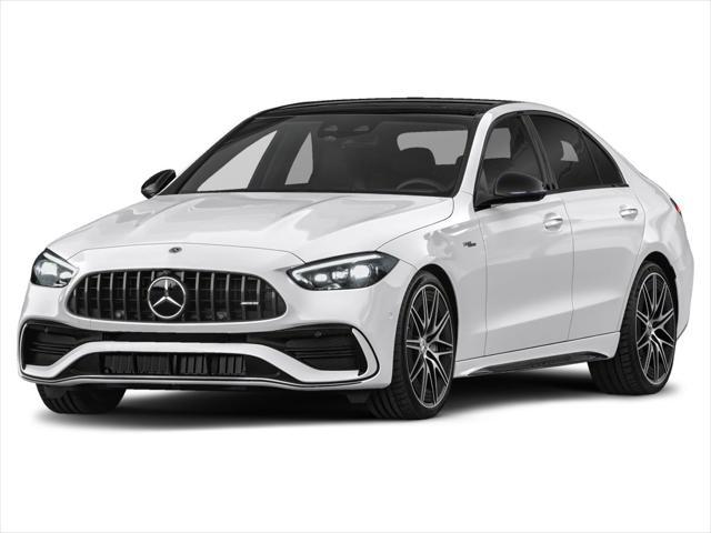 new 2024 Mercedes-Benz AMG C 43 car, priced at $64,190