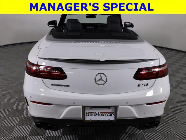 used 2023 Mercedes-Benz AMG E 53 car, priced at $78,900