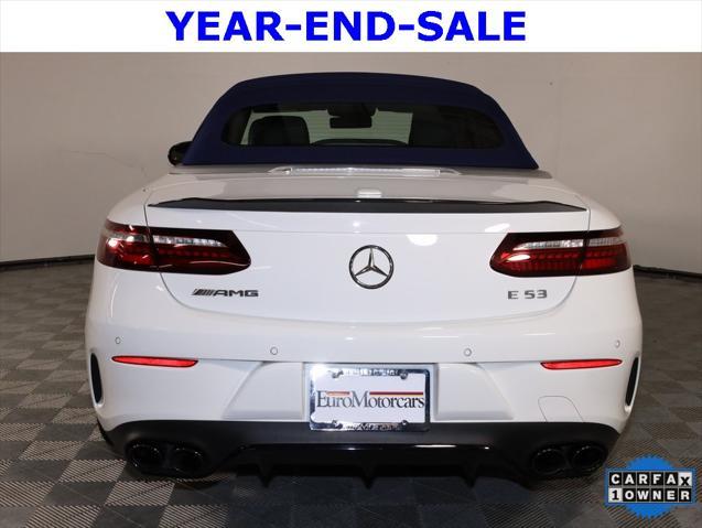 used 2023 Mercedes-Benz AMG E 53 car, priced at $77,000