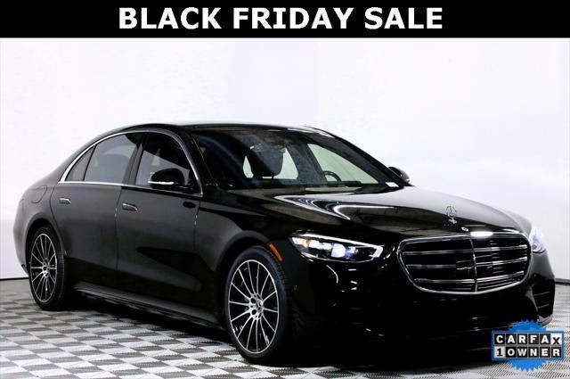 used 2021 Mercedes-Benz S-Class car, priced at $78,987