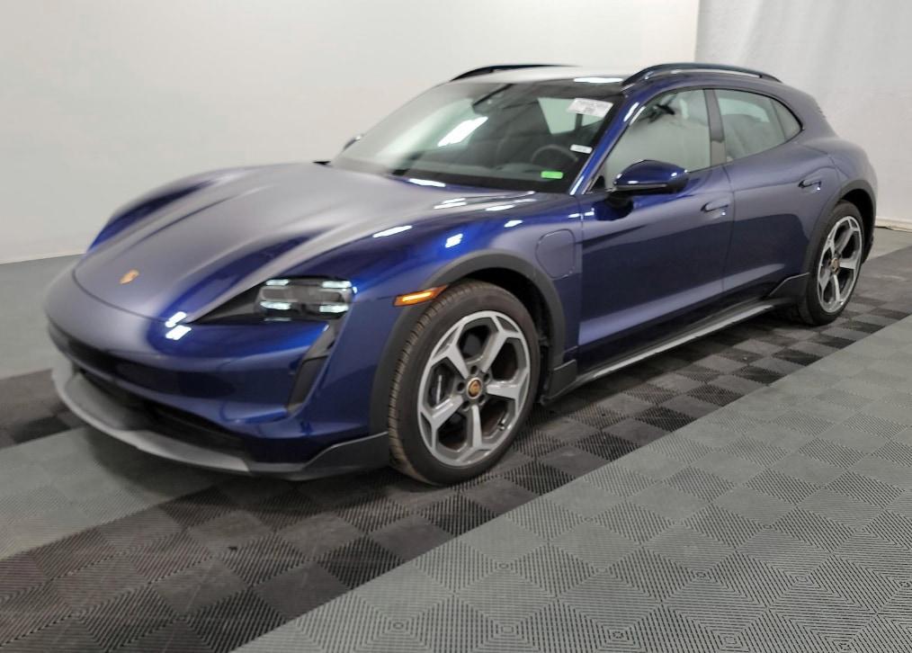 used 2021 Porsche Taycan Cross Turismo car, priced at $77,995