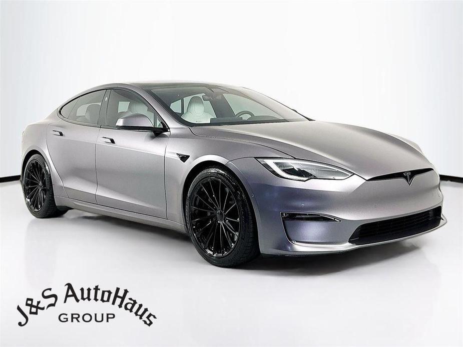 used 2022 Tesla Model S car, priced at $71,995