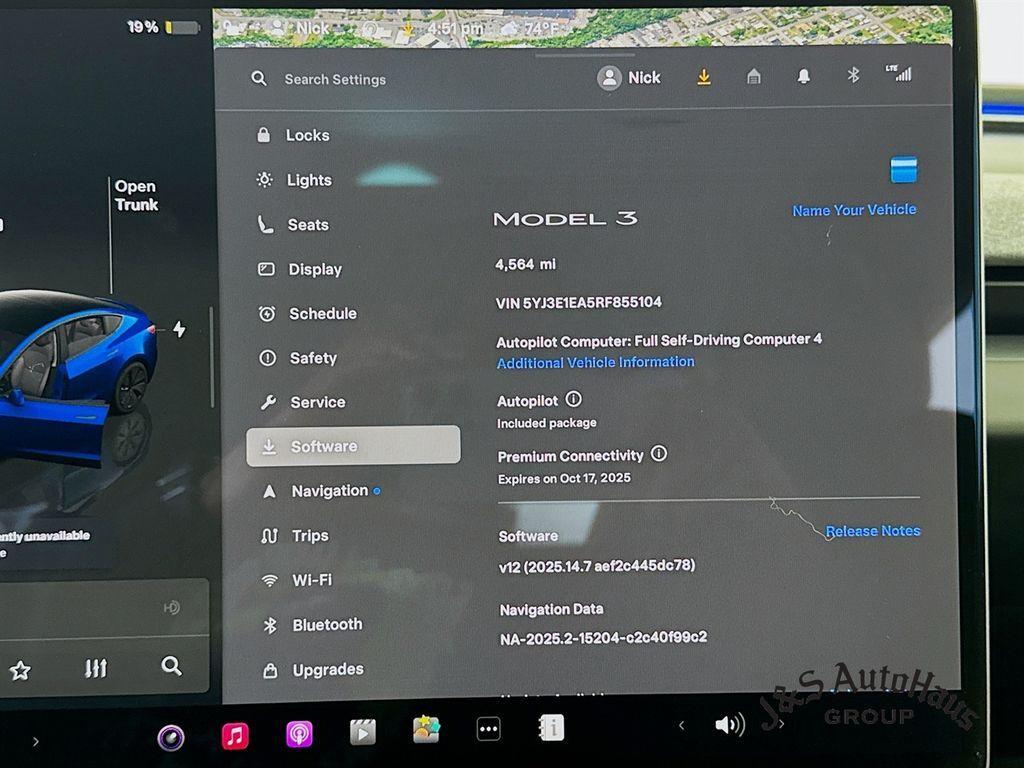 used 2024 Tesla Model 3 car, priced at $29,995