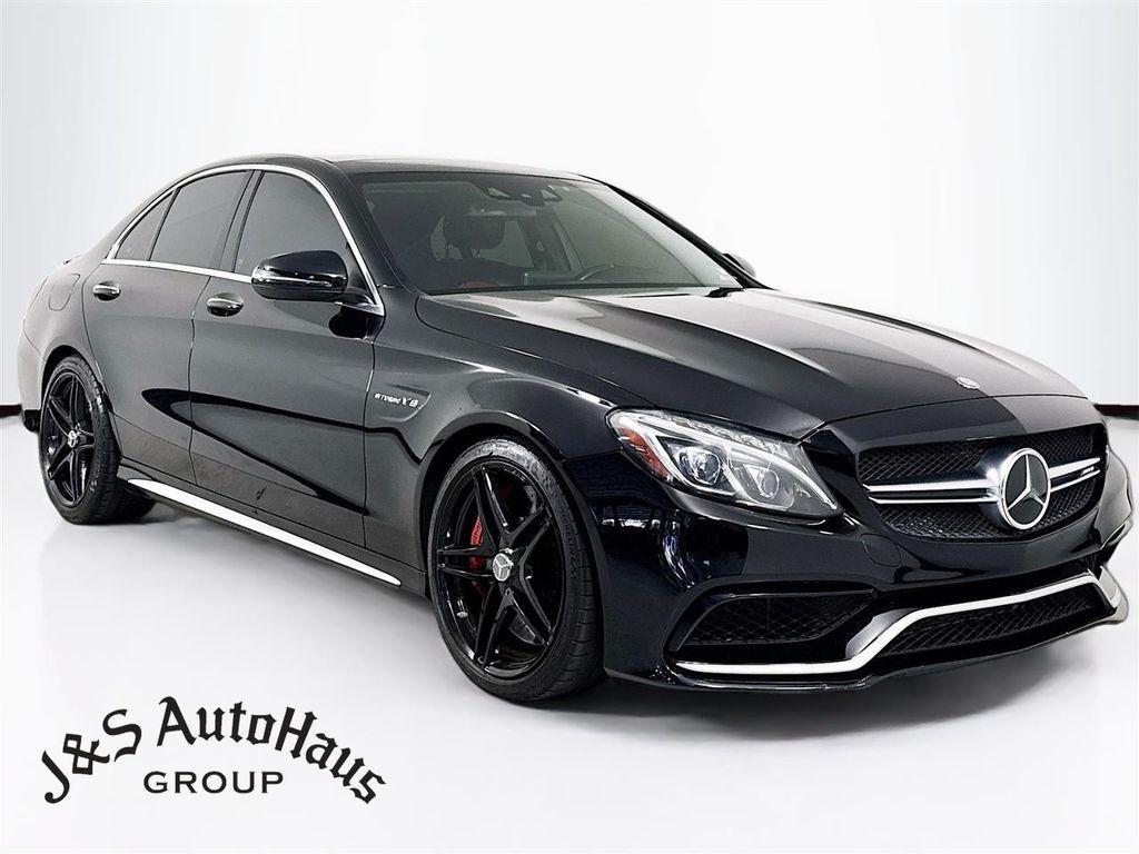 used 2016 Mercedes-Benz AMG C car, priced at $23,995