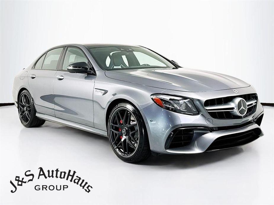 used 2019 Mercedes-Benz AMG E 63 car, priced at $49,995