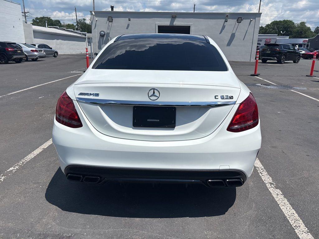 used 2018 Mercedes-Benz AMG C 63 car, priced at $45,995