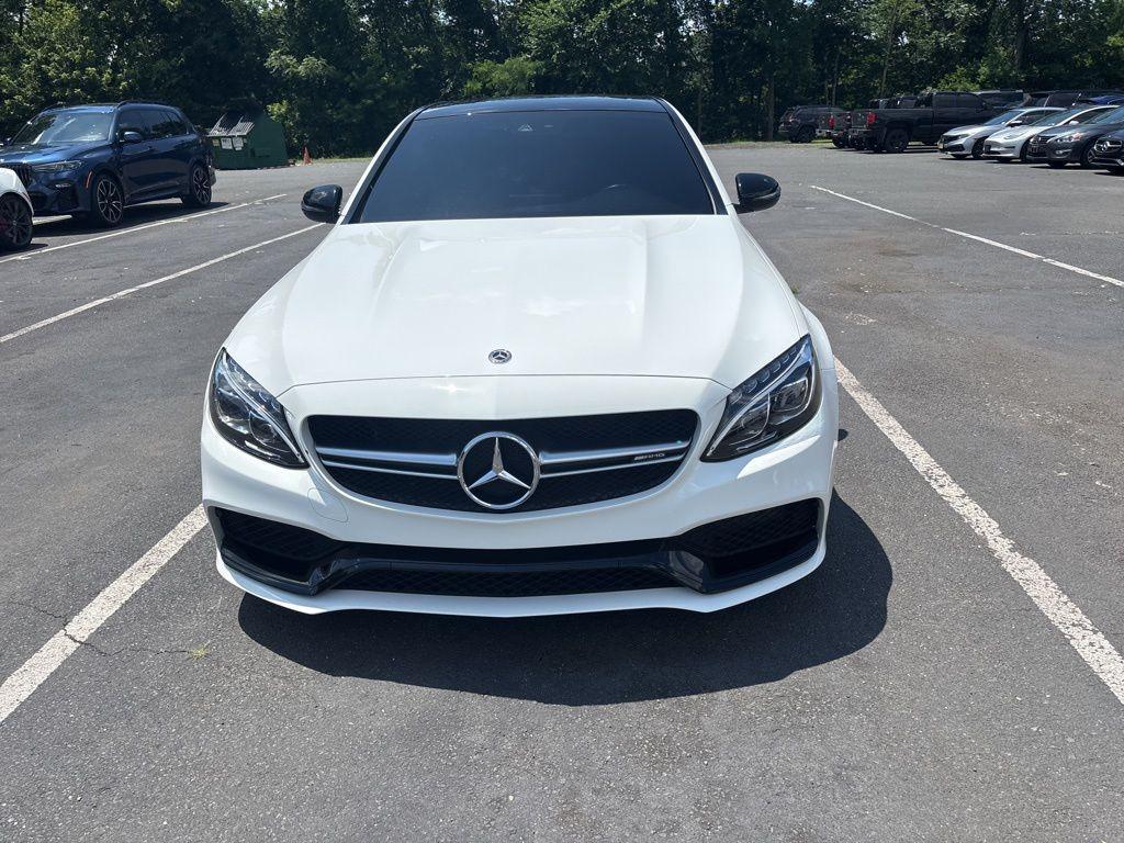 used 2018 Mercedes-Benz AMG C 63 car, priced at $45,995