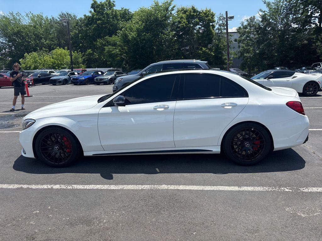 used 2018 Mercedes-Benz AMG C 63 car, priced at $45,995