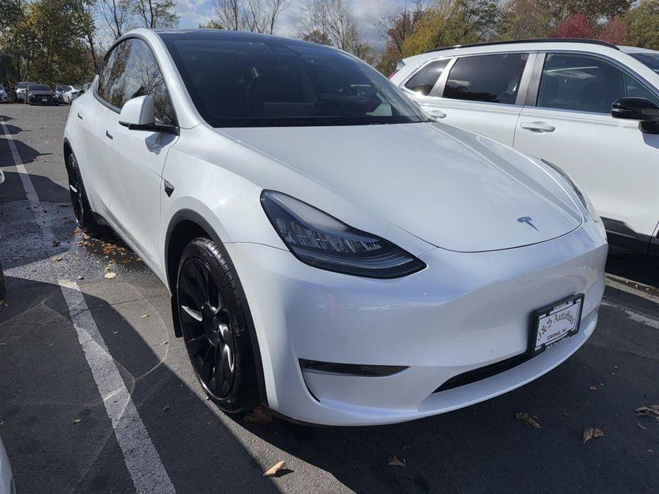 used 2021 Tesla Model Y car, priced at $27,495