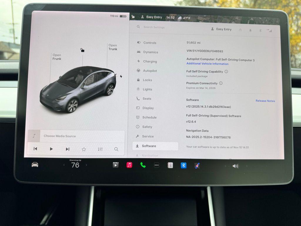 used 2020 Tesla Model Y car, priced at $25,995
