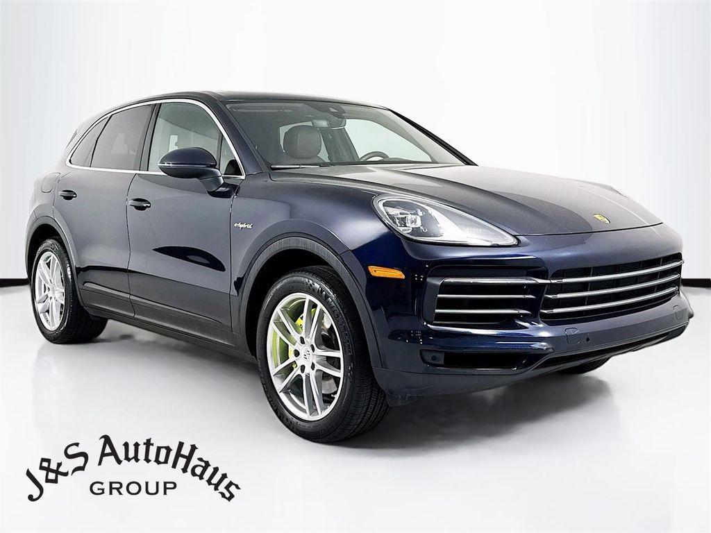 used 2022 Porsche Cayenne E-Hybrid car, priced at $64,995